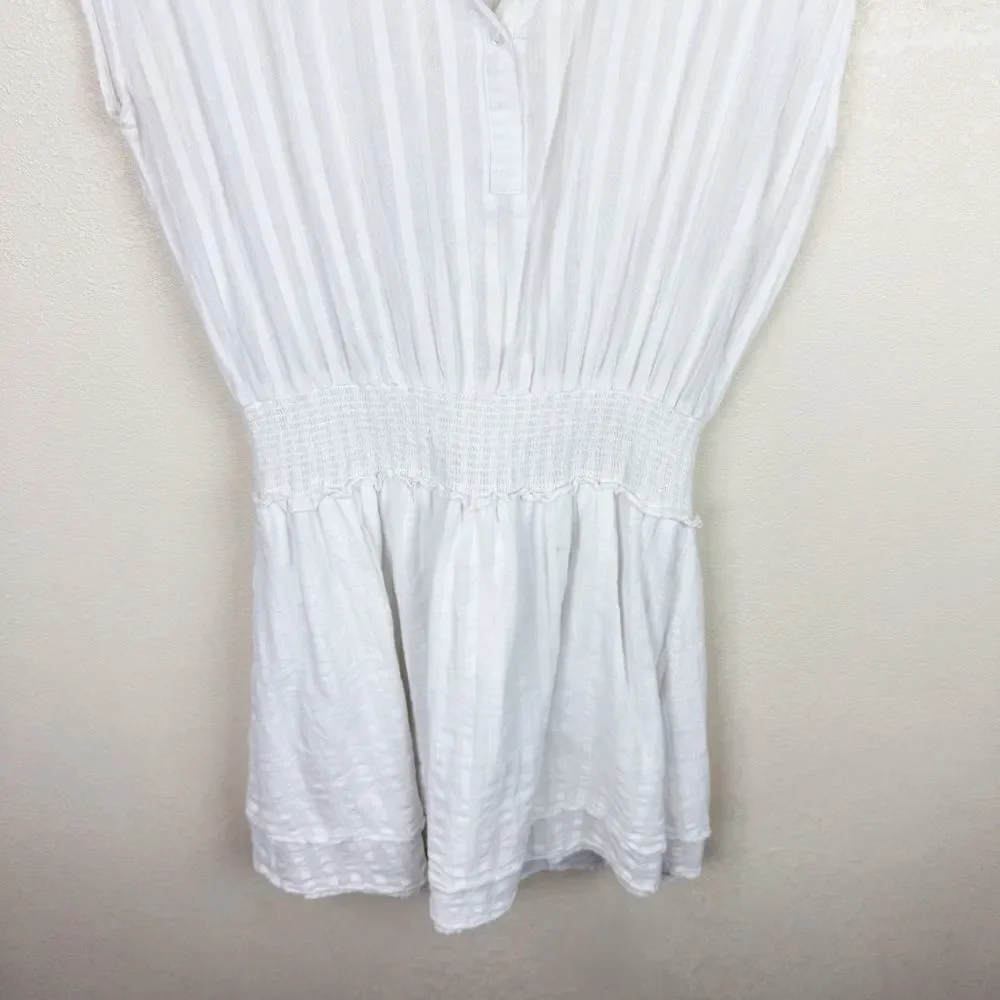 Rails White Short Sleeve Mini Causal Sun Dress XL - Picture 3 of 6